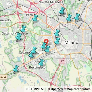 Mappa 20147 Milano MI, Italia (4.50313)