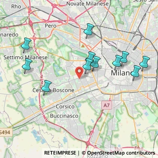 Mappa 20147 Milano MI, Italia (4.25273)