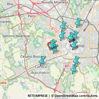 Mappa 20147 Milano MI, Italia (3.438)