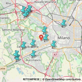 Mappa 20147 Milano MI, Italia (4.70286)