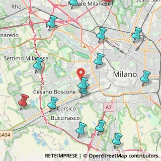 Mappa 20147 Milano MI, Italia (5.50733)