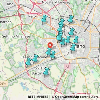 Mappa 20147 Milano MI, Italia (3.38563)