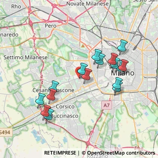 Mappa 20147 Milano MI, Italia (3.78)