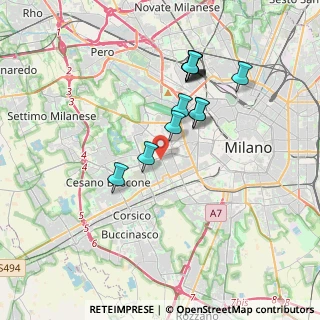 Mappa 20147 Milano MI, Italia (3.2975)