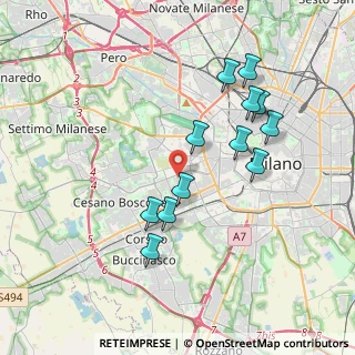 Mappa 20147 Milano MI, Italia (3.56583)