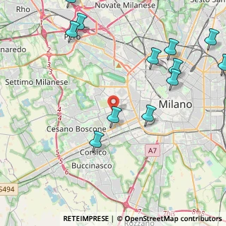 Mappa 20147 Milano MI, Italia (5.4675)