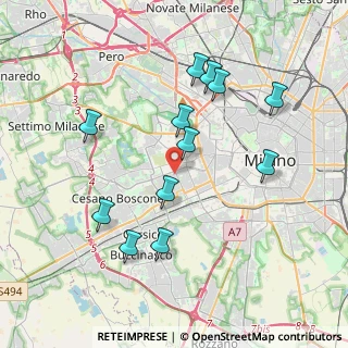 Mappa 20147 Milano MI, Italia (3.80667)