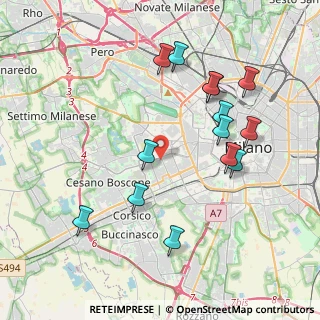 Mappa 20147 Milano MI, Italia (4.07714)