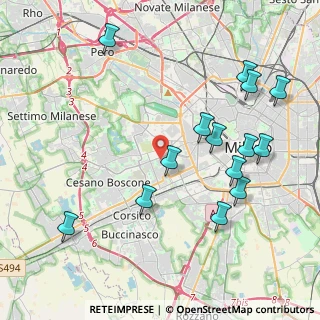 Mappa 20147 Milano MI, Italia (4.54643)