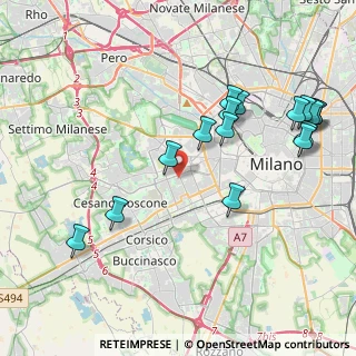 Mappa 20147 Milano MI, Italia (4.5525)