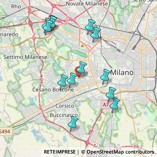 Mappa 20147 Milano MI, Italia (4.25462)