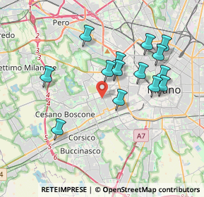 Mappa 20147 Milano MI, Italia (3.57071)