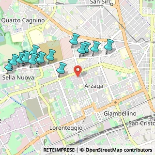 Mappa 20147 Milano MI, Italia (1.15938)