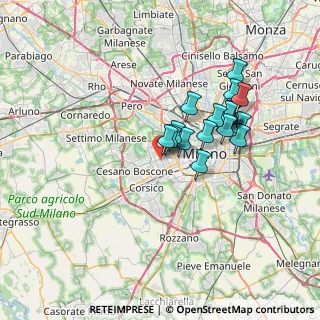 Mappa 20147 Milano MI, Italia (5.93167)