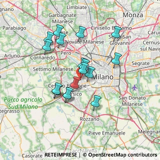 Mappa 20147 Milano MI, Italia (6.12412)