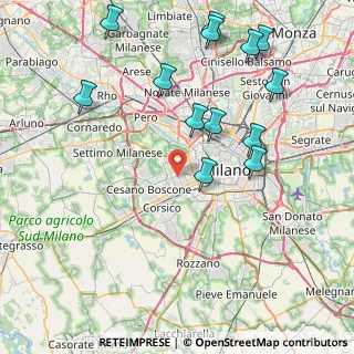 Mappa 20147 Milano MI, Italia (9.41231)
