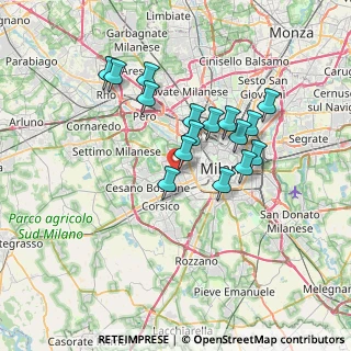 Mappa 20147 Milano MI, Italia (6.10375)
