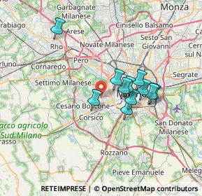 Mappa 20147 Milano MI, Italia (5.34818)