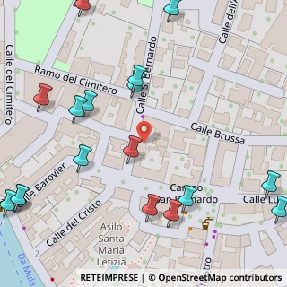 Mappa Calle S. Bernardo, 30141 Venezia VE, Italia (0.08235)
