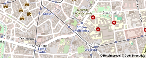 Mappa Milano