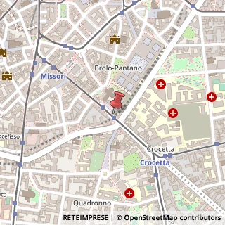 Mappa Corso di Porta Romana, Fronte 54, 20122 Milano, Milano (Lombardia)