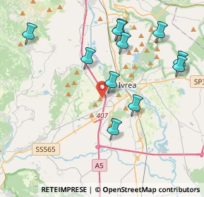 Mappa 10010 Salerano Canavese TO, Italia (4.21545)