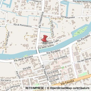 Mappa Via delle Cape, 17, 30013 Cavallino-Treporti, Venezia (Veneto)