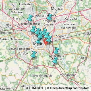 Mappa Via Costanza Arconati, 20137 Milano MI, Italia (5.12462)