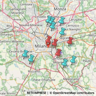 Mappa Via Costanza Arconati, 20137 Milano MI, Italia (6.91231)
