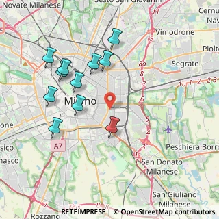 Mappa Via Costanza Arconati, 20137 Milano MI, Italia (3.77636)