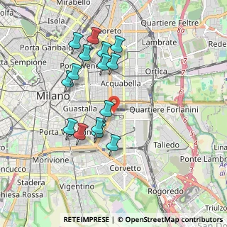 Mappa Via Costanza Arconati, 20137 Milano MI, Italia (1.79067)