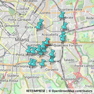 Mappa Via Costanza Arconati, 20137 Milano MI, Italia (1.56222)