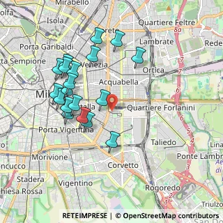 Mappa Via Costanza Arconati, 20137 Milano MI, Italia (1.87316)