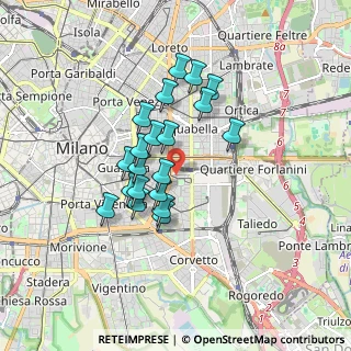 Mappa Via Costanza Arconati, 20137 Milano MI, Italia (1.367)