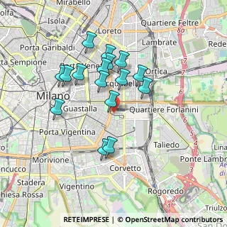 Mappa Via Costanza Arconati, 20137 Milano MI, Italia (1.57438)