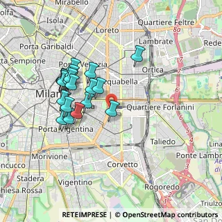 Mappa Via Costanza Arconati, 20137 Milano MI, Italia (1.686)