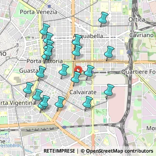 Mappa Via Costanza Arconati, 20137 Milano MI, Italia (1.0125)