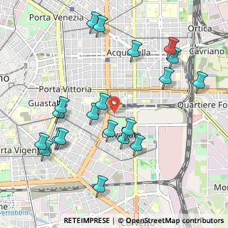 Mappa Via Costanza Arconati, 20137 Milano MI, Italia (1.1275)