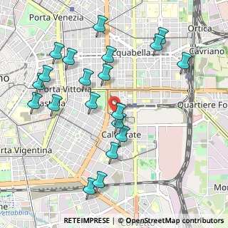 Mappa Via Costanza Arconati, 20137 Milano MI, Italia (1.107)