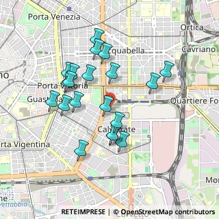 Mappa Via Costanza Arconati, 20137 Milano MI, Italia (0.8515)
