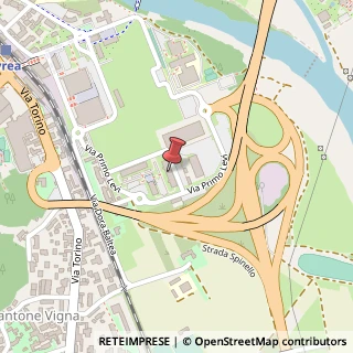 Mappa Via Cesare Pavese, 6, 10015 Ivrea, Torino (Piemonte)