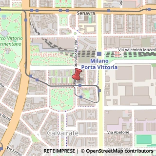 Mappa Via Cervignano, 1, 20137 Milano, Milano (Lombardia)