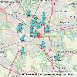 Mappa Via Cervignano, 20137 Milano MI, Italia (3.54733)