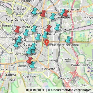Mappa Via Cervignano, 20137 Milano MI, Italia (2.1255)
