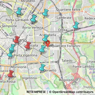 Mappa Via Cervignano, 20137 Milano MI, Italia (2.65615)