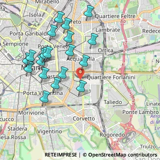 Mappa Via Cervignano, 20137 Milano MI, Italia (2.132)