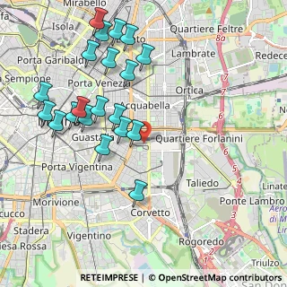 Mappa Via Cervignano, 20137 Milano MI, Italia (2.198)