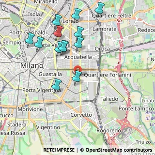 Mappa Via Cervignano, 20137 Milano MI, Italia (2.13154)