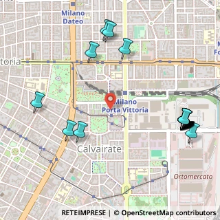 Mappa Via Cervignano, 20137 Milano MI, Italia (0.677)