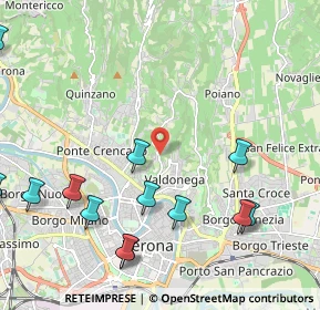Mappa Viale dei Colli, 37128 Verona VR, Italia (2.69769)